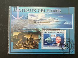 1997 J. Cousteau Komoren  Block **  (A490)