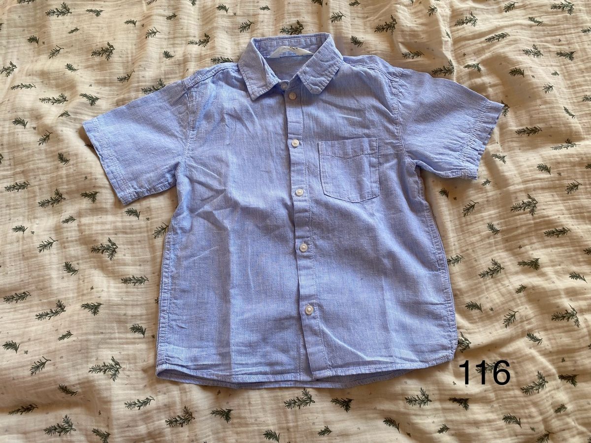 H&M Camicie, T-shirt & Polo: Hemd Kurzarm H&M 116 – Usato da Happerswil venduto da angela_schlatt