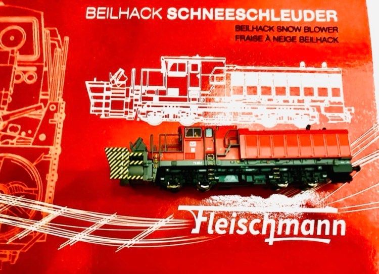 Fleischmann Modellini di ferrovie: Fleischmann Beilhack Schneeschleuder DCC Sound Lok. #700 – Usato da Oberbuchsiten venduto da Orsetto24 5