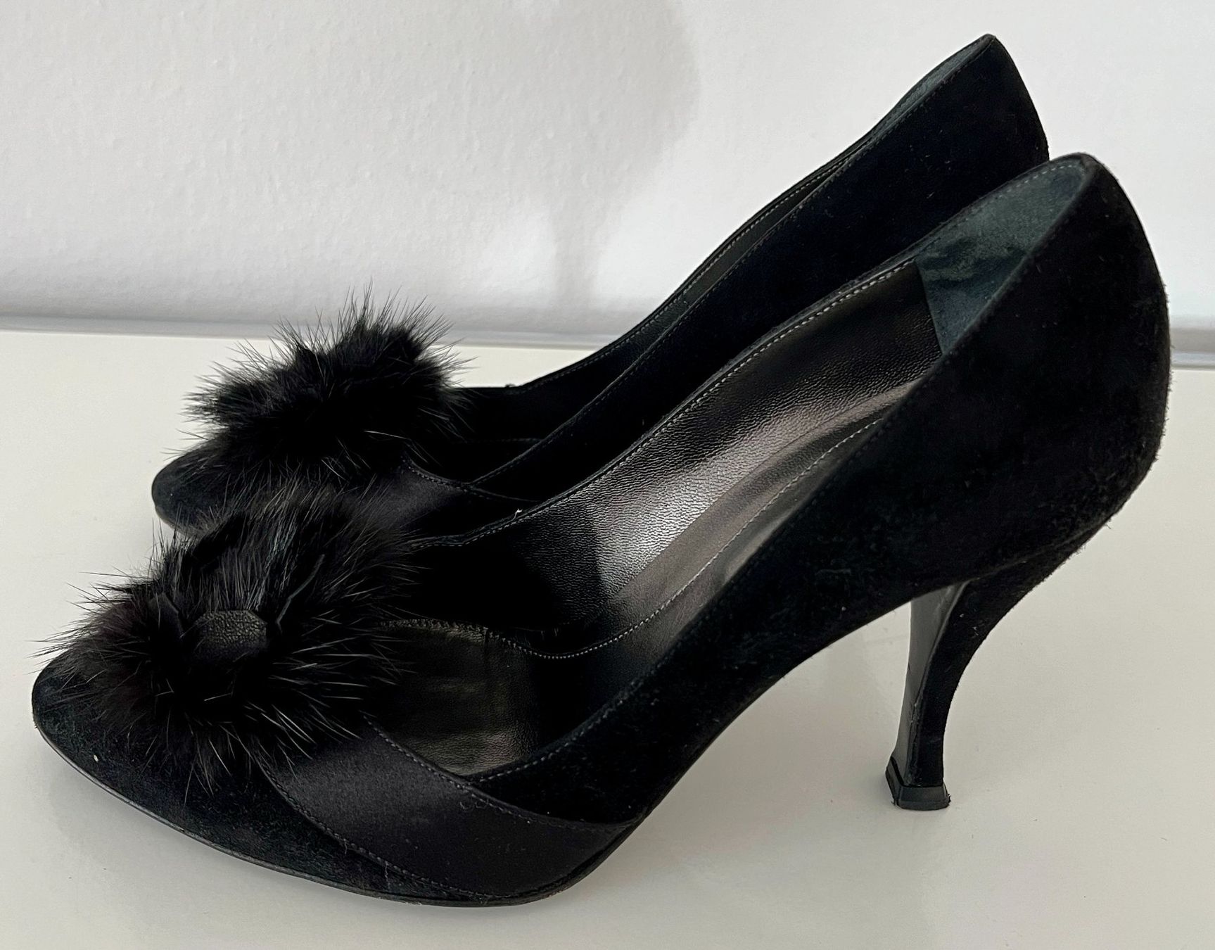 Sergio Rossi Scarpe da donna: Sergio Rossi Wildleder Pumps schwarz – Usato da Zürich venduto da nwr 2