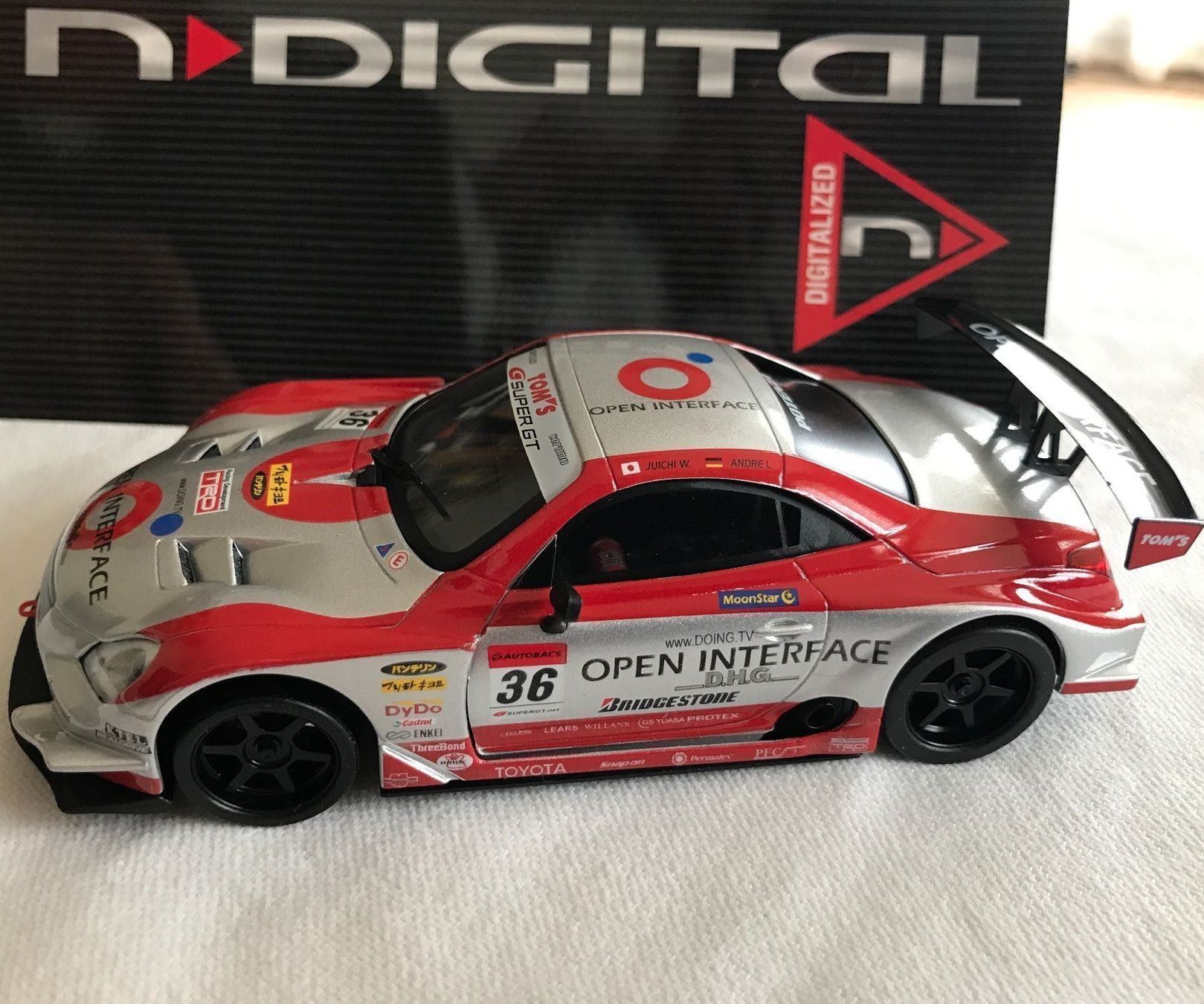 Ninco Piste: NINCO LEXUS SC430 TEAM TOM'S DIGITAL – Nuovo (secondo la descrizione) da Rebstein venduto da gimmma 1