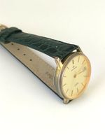 Continental Vintage Swiss Made, Datum,Neues grünes Lederband