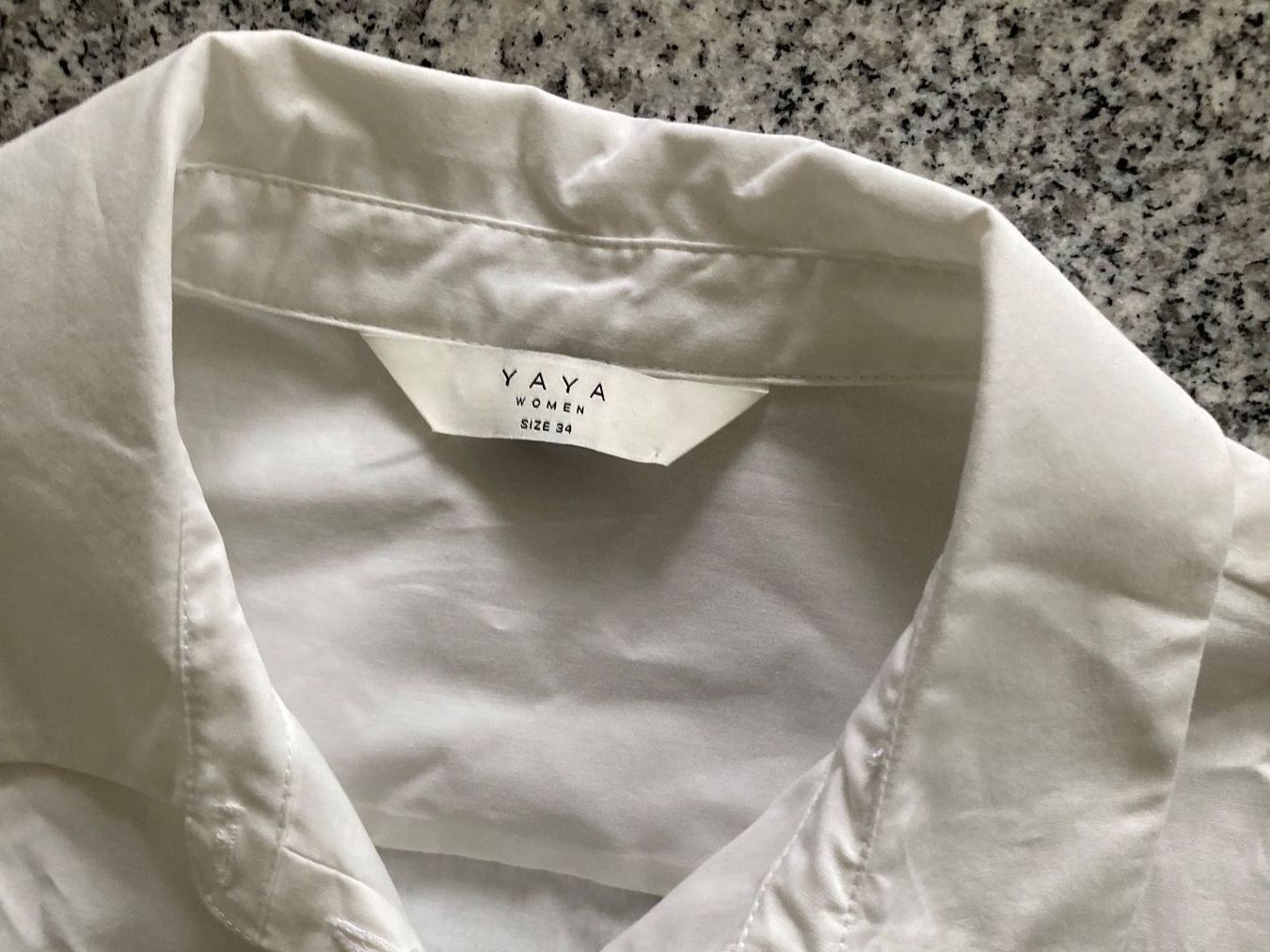 Camicette: Longbluse von YAYA Gr 36 weiss – Nuovo (secondo la descrizione) da Eschenbach SG venduto da verbascum 3