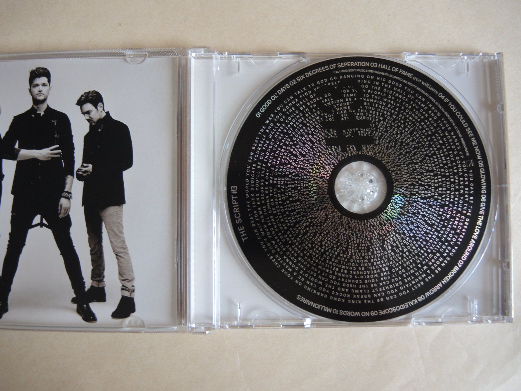 CDs: CD - THE SCRIPT - # 3 - Hall of Fame – D'occasion à Rorschach par maeck8 1