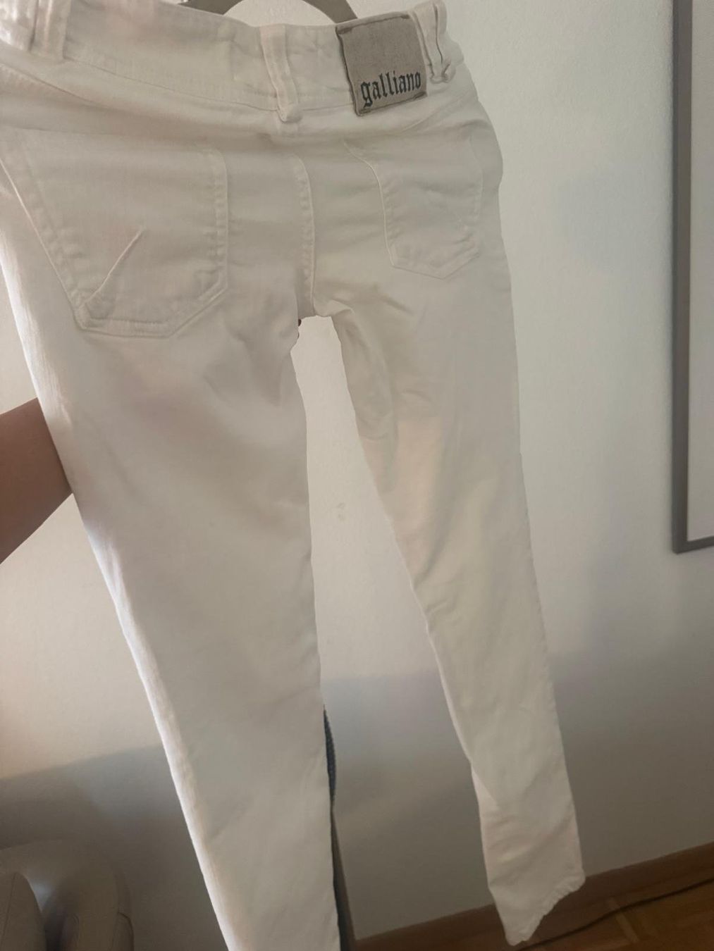 Jeans: Galliano Jeans, weiss – Usato da Zürich venduto da dub_tj95 2