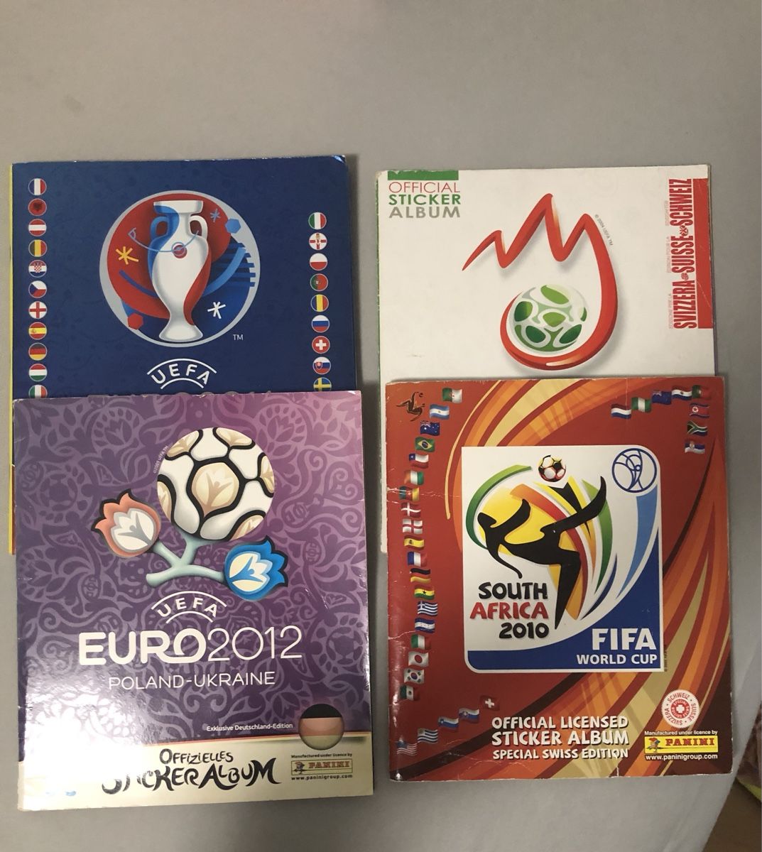 Panini Carte collezionabili: Panini Alben 2008 2010 2012 2016 – Usato da Rorschacherberg venduto da Kisa67