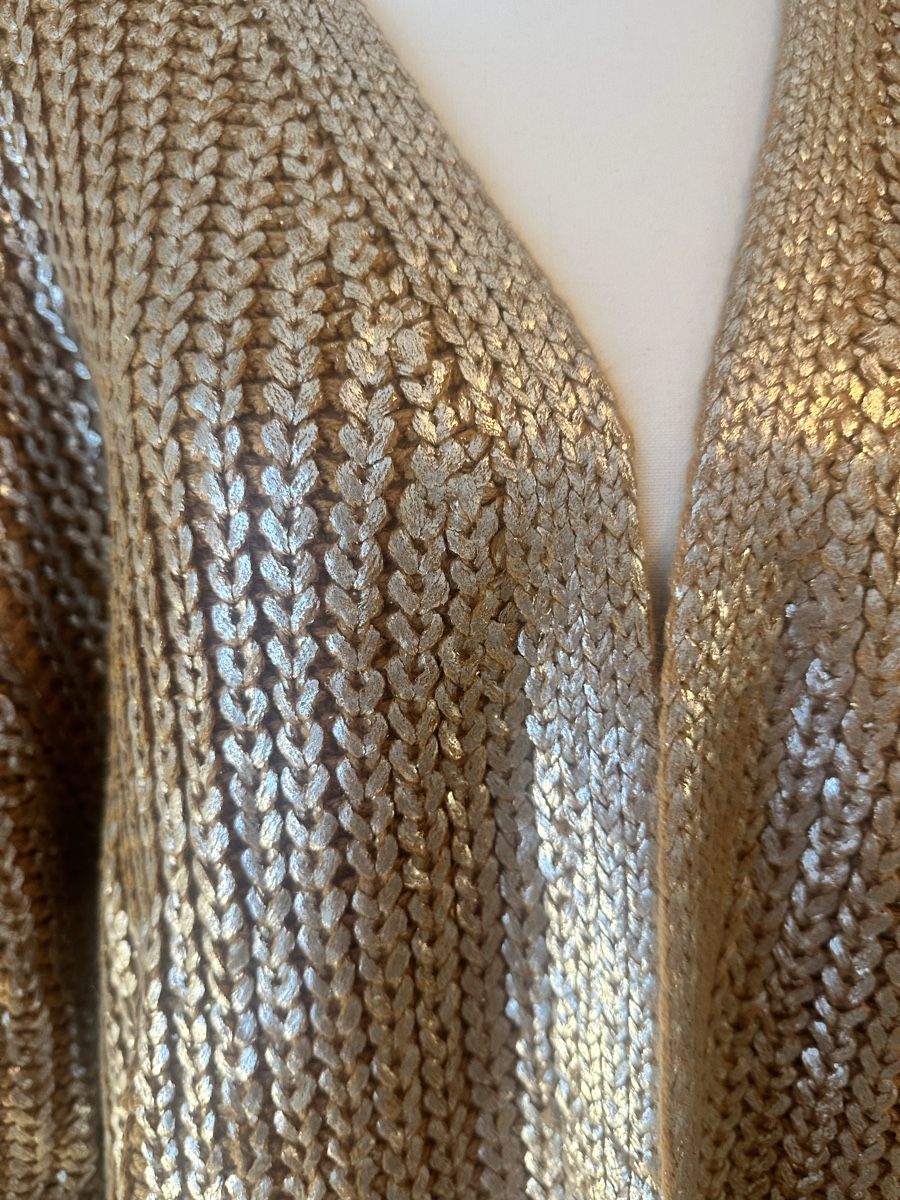 Giacche: Strickjacke beige mit silber – Nuovo (secondo la descrizione) da Zürich venduto da Mona-L 3