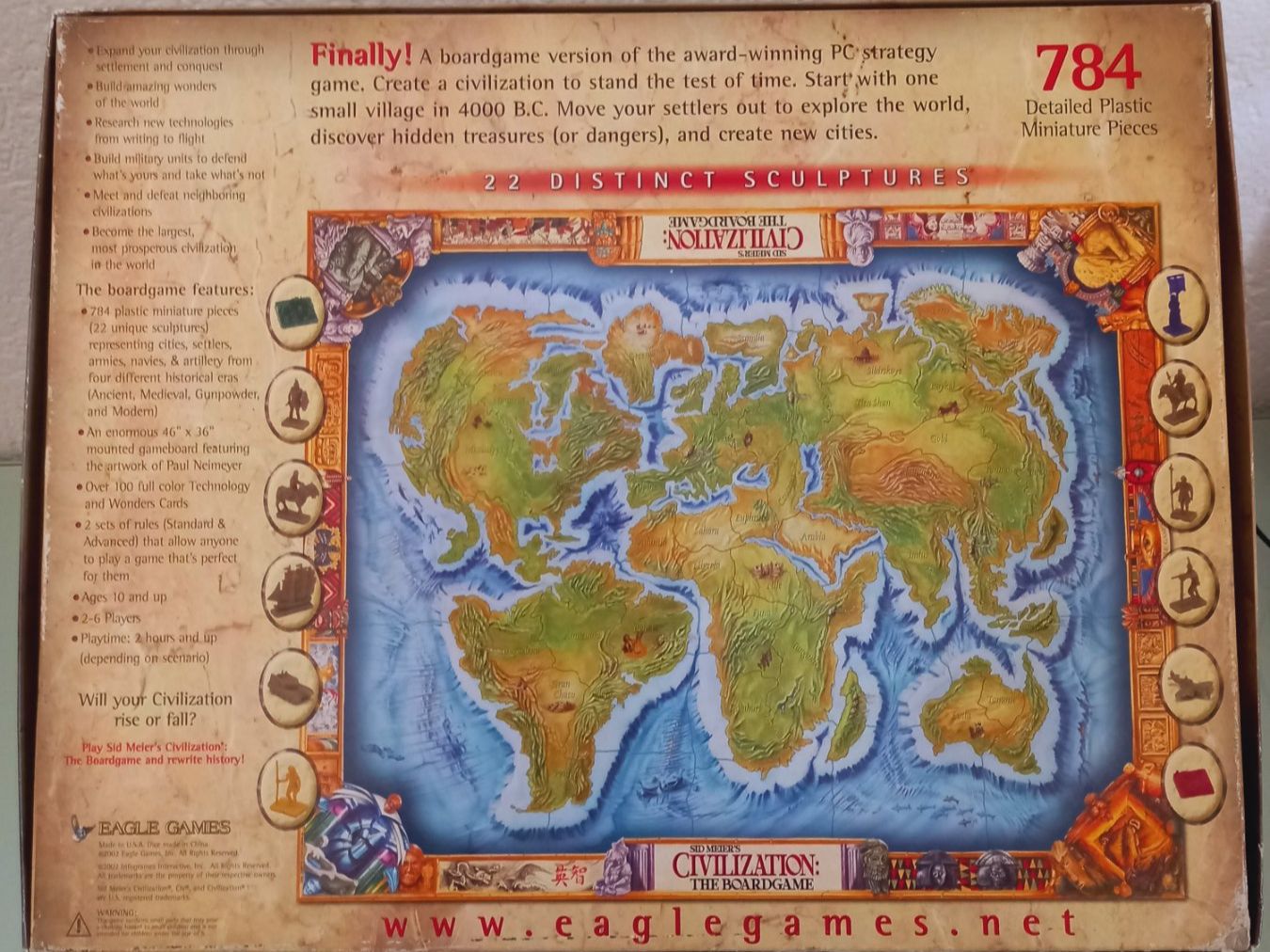 Giochi: Sid Meier's Civilization The Boardgame Brettspiel – Usato da Lupfig venduto da Koa_gg5y 1
