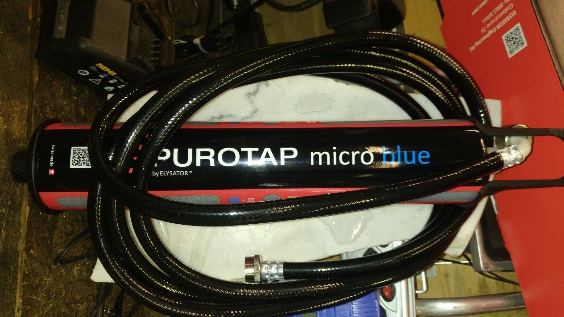Tubi & Tubi flessibili: Purotap micro Wandstation von Elysator – Nuovo e nell'imballaggio originale da Frauenfeld venduto da Mungg 1