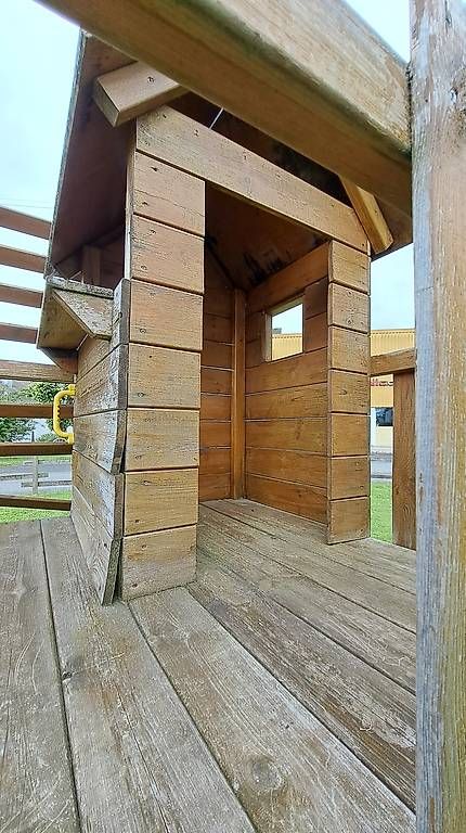 Casette per bambini: Cabane et balançoire pour enfants – Usato da Courgenay venduto da bobo-75 3