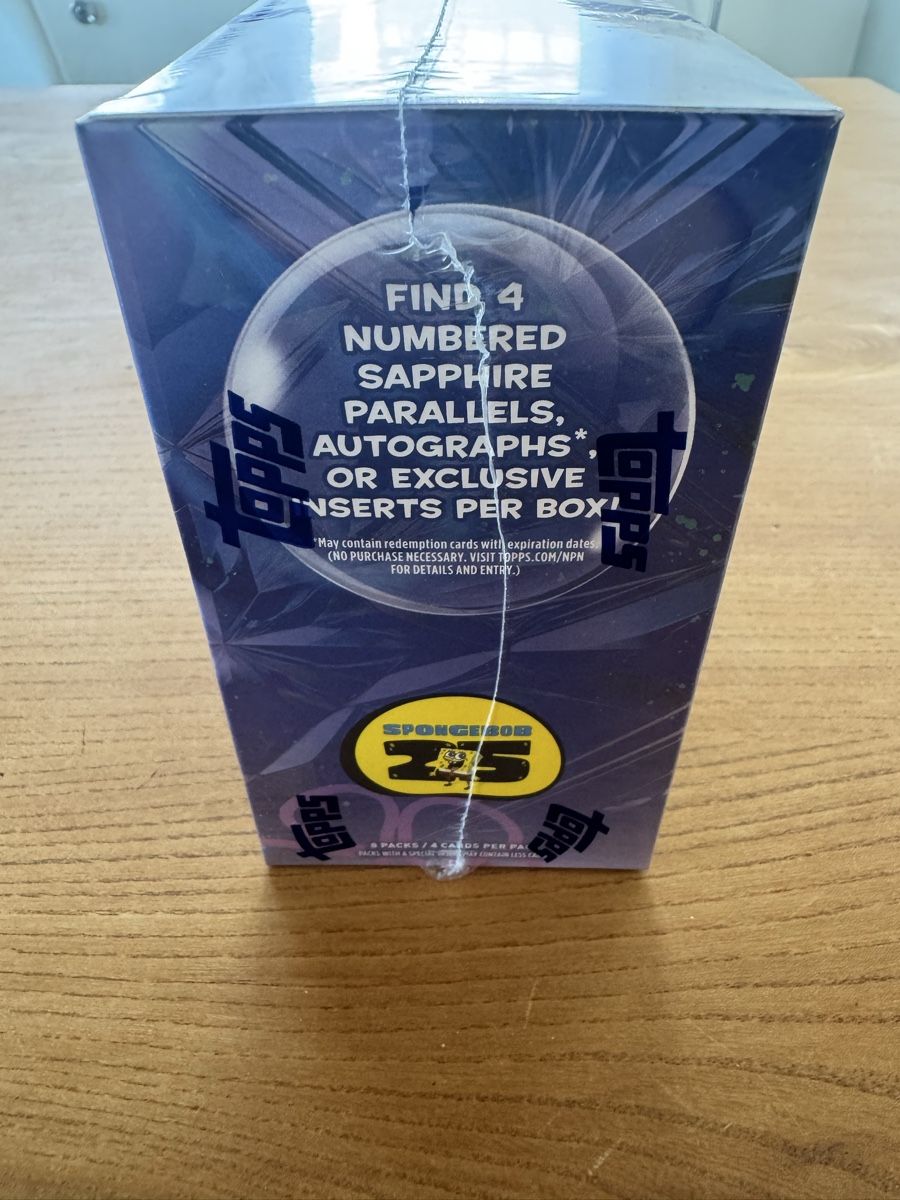 Topps Carte collezionabili: Topps Sapphire Spongebob Box – Nuovo e nell'imballaggio originale da Altendorf venduto da fivep 2