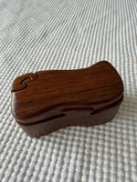 Boîte secrète puzzle en bois – casse-tête avec compartiment 