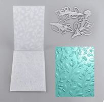 3D Prägeschablone Set Nr.978, Zweige (Sizzix geeignet)