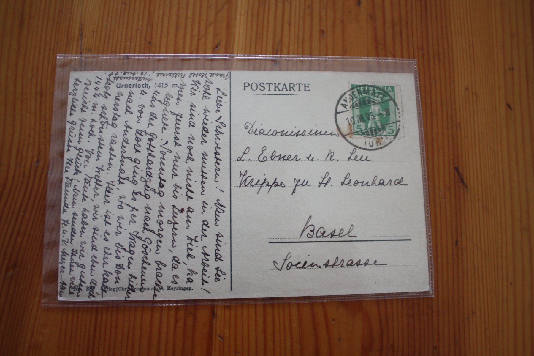 Cartoline postali: urnerloch – Usato da Altstätten SG venduto da sulim 1