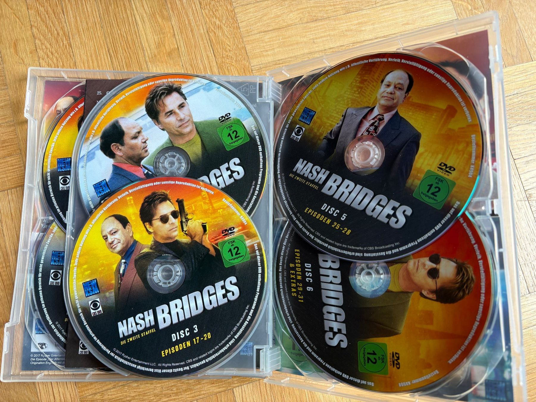 Tutti i DVDs: Nash Bridges - Die zweite Staffel - DVD – Usato da Zürich venduto da Malcom 2