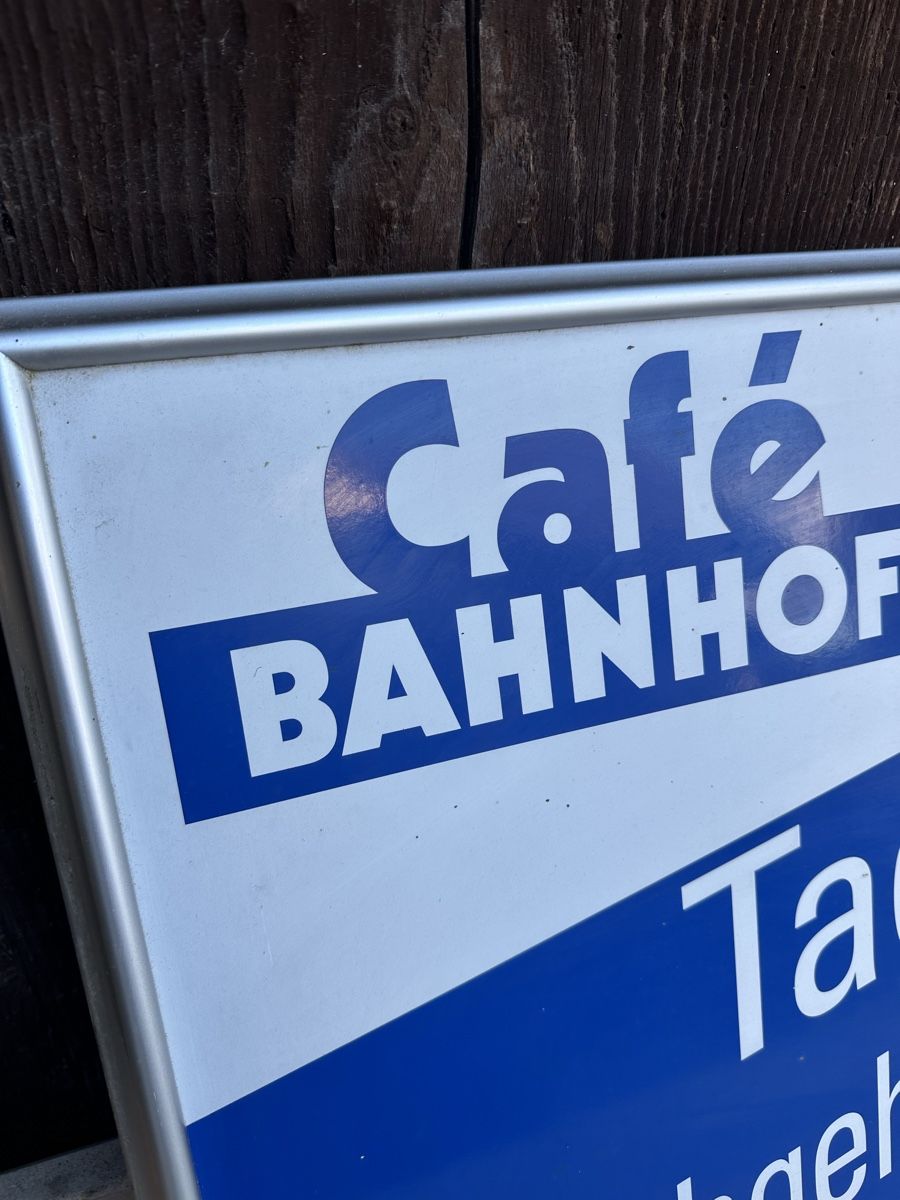 Ecriteaux: Blechschild Werbetafel Werbung – D'occasion à Villmergen par Bezdupe 1