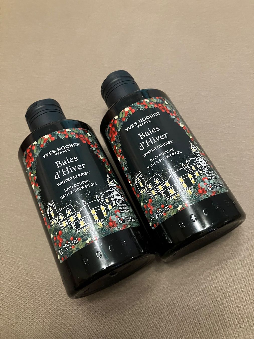 Yves Rocher Duschen: Duo YR 2x200 ml Bain Dusch "Winterbeeren",  warmer Duft, – Neu (gemäss Beschreibung) aus Affoltern am Albis von Dlotti