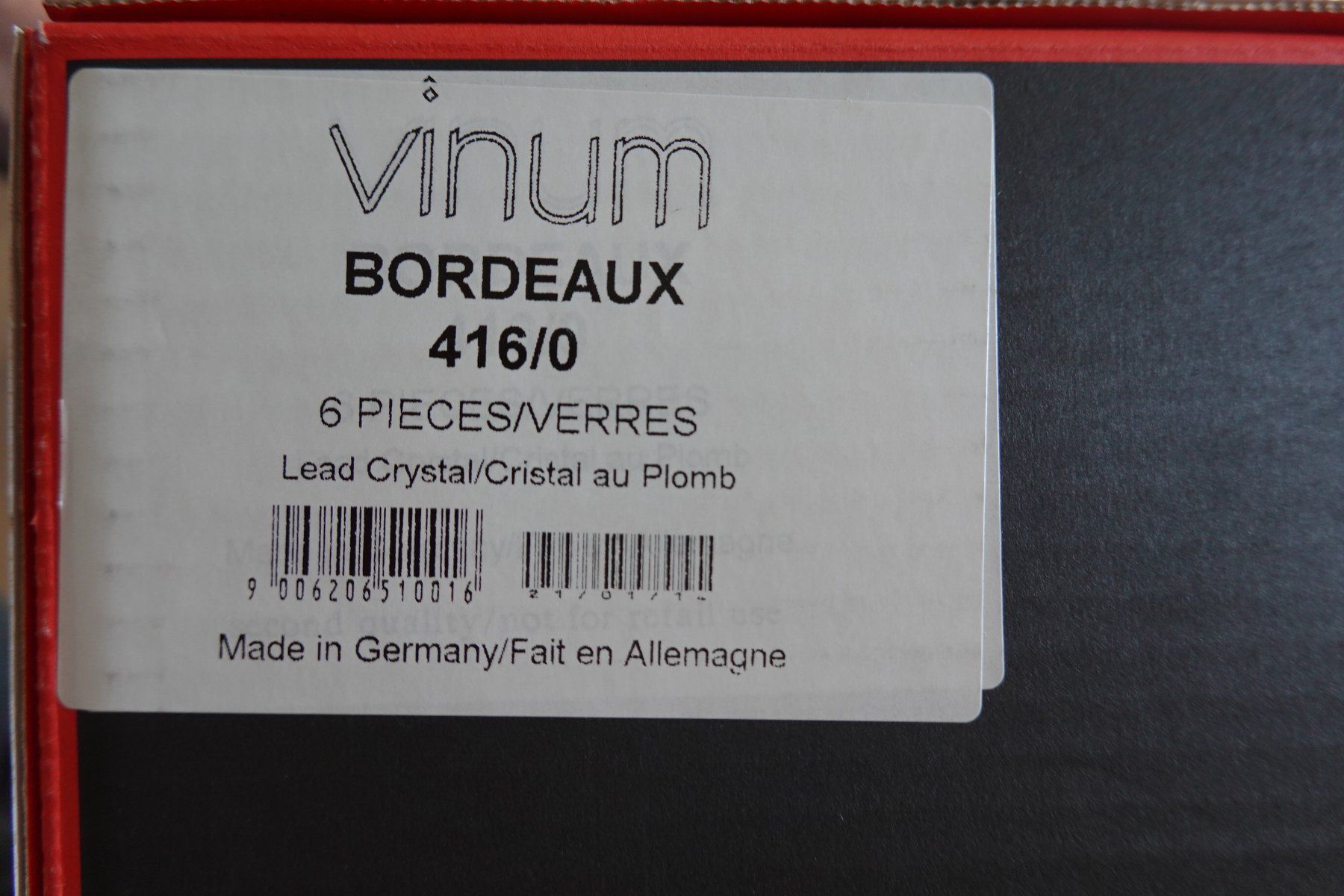 Riedel Gläser: Riedel Bordeaux Gläser – Neu und originalverpackt aus Einsiedeln von Steipilzli 1