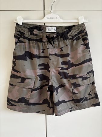 Abercrombie Badeshorts Militär Gr. 170 13/14 Good Co
