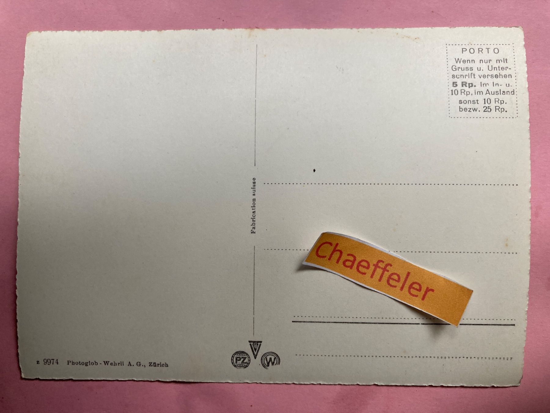Cartes postales: Scuol - Schnis, Engadiner - Haus – D'occasion à Zürich par Chaeffeler 1