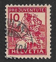 1915: Pro Juventute Luzerner Mädchen Nr.J3 Ambulant