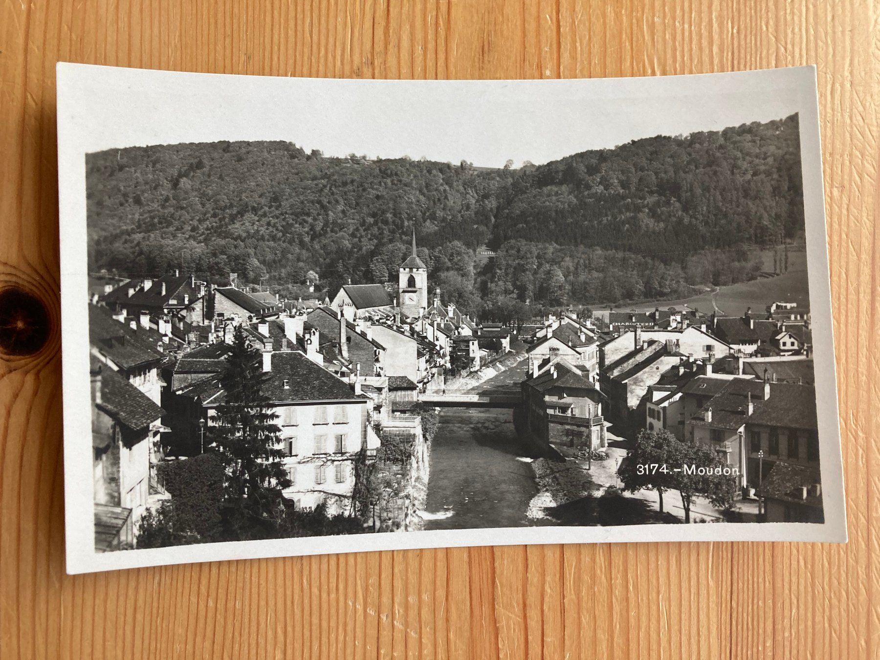 Cartoline postali: Moudon - Vue générale - 2 AK – Nuovo (secondo la descrizione) da Oberuzwil venduto da Henri09 1