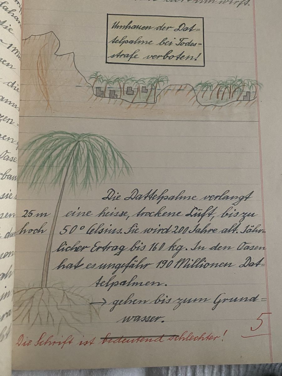 Libri: Schulheft ,  1. Klasse, 1938 – Usato da Baden venduto da swiss-alps 4