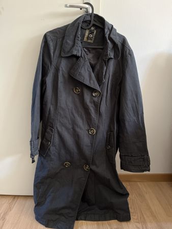 Schwarzer Übergangsmantel Urban Classics Gr. 44