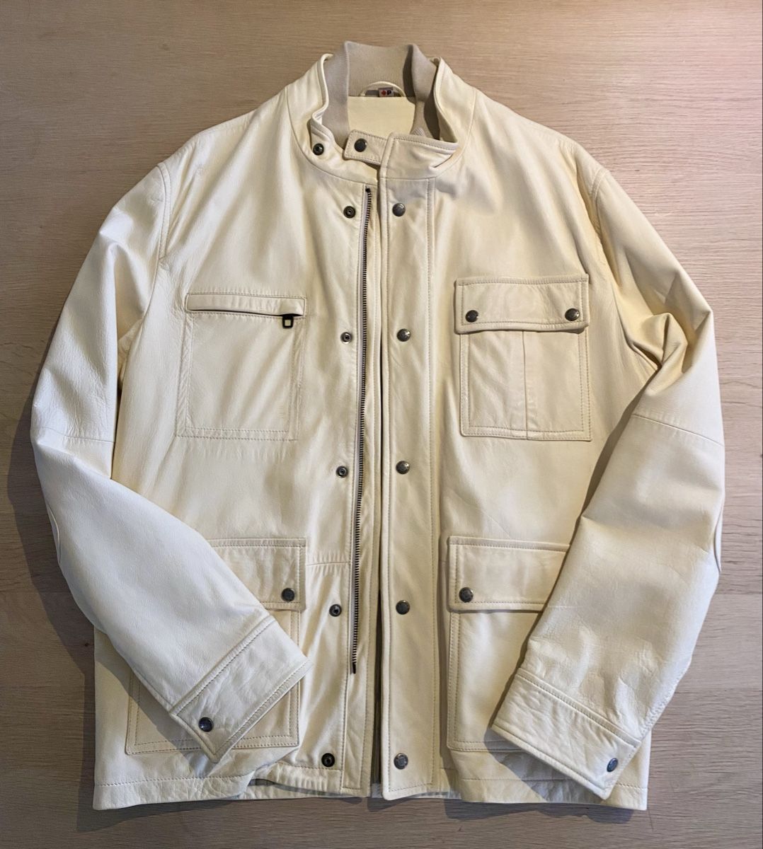 Cappotti: Lederjacke aus feinstem Leder, Gr. 52, passend zu Oldtimer – Usato da Murten venduto da Defender10 3
