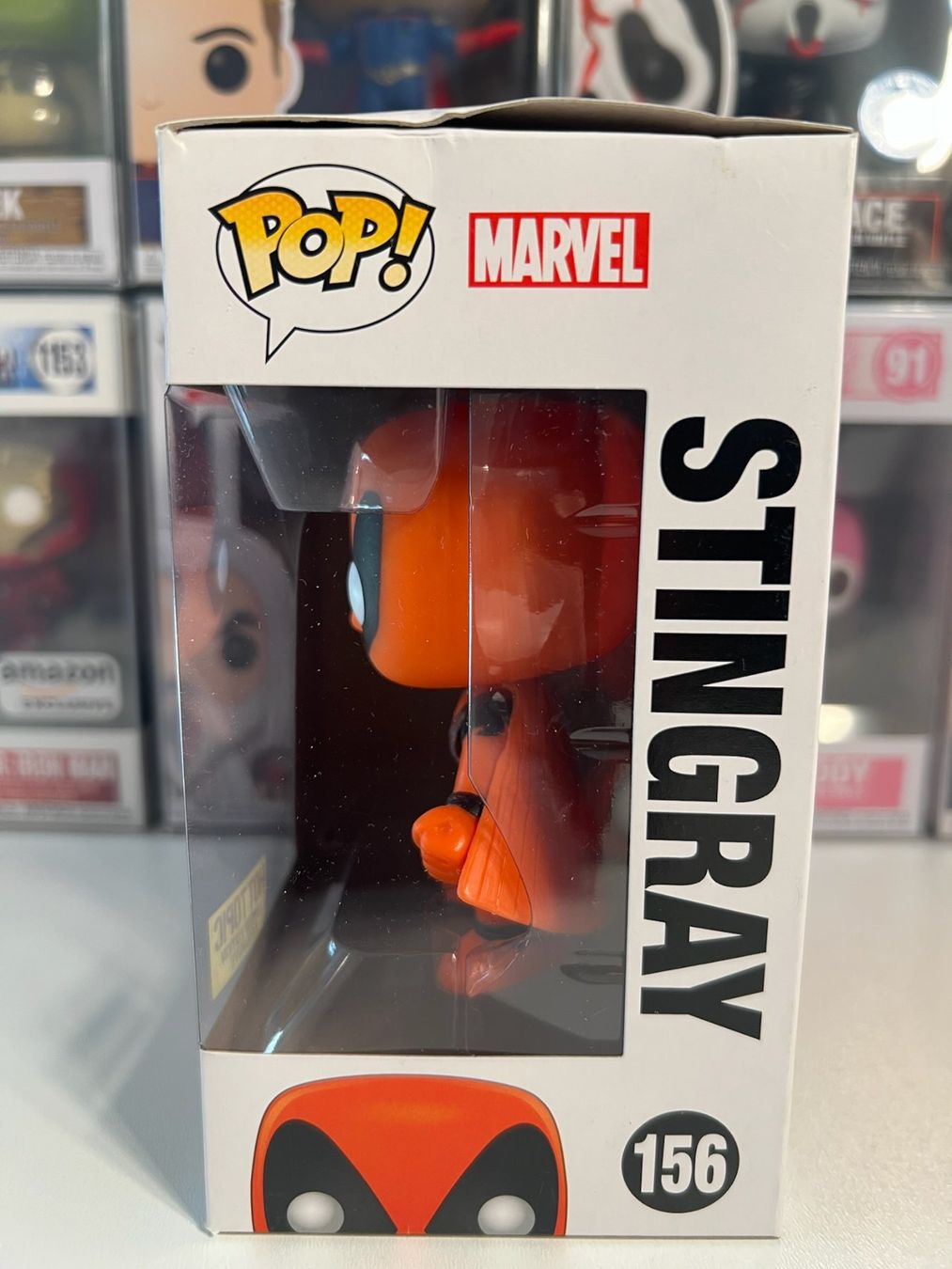 Funko Statuette: Funko POP! Marvel Stingray Edition Limitée Hot Topic – Nuovo e nell'imballaggio originale da Le Mouret venduto da perfectbijou 3