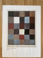 Paul Klee Colour Table 1930 Kunstdruck guter Zustand