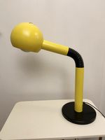 Space age Tischlampe gelb