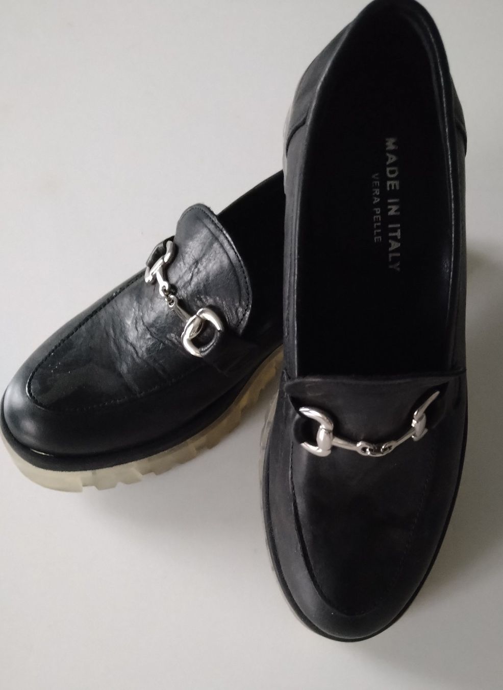 Scarpe da donna: Leder Loafers, neu, Grösse 40, schwarz – Nuovo (secondo la descrizione) da Degersheim venduto da 191maschina46 1