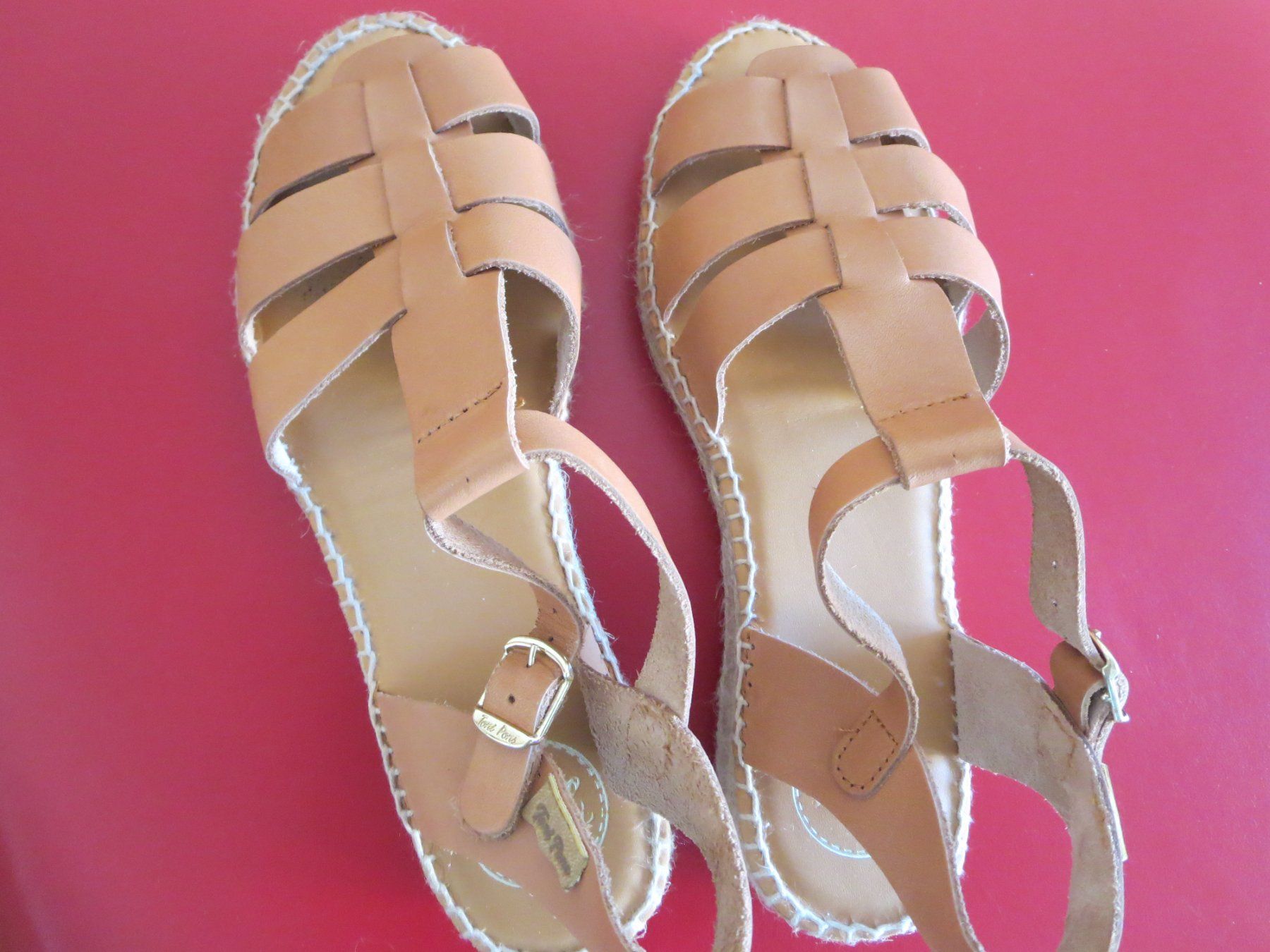 Scarpe da donna: Damen Leder Sandalen /Gr. 39 1/2 – Usato da Wallisellen venduto da Arvenstube 4