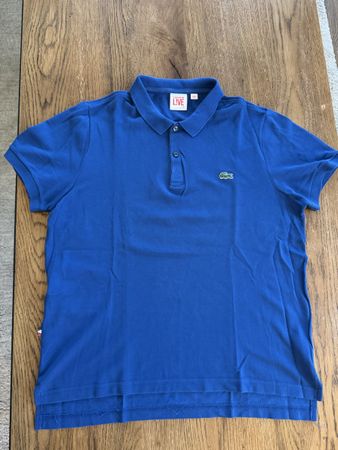 Lacoste Polo Shirt Grösse 4 Blau 