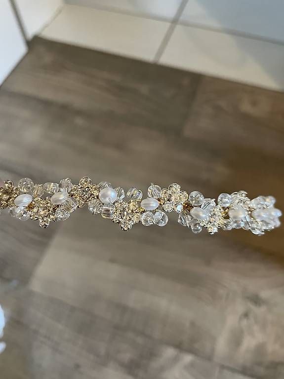 Accessoires pour cheveux: Diadem Braut mit Perlen – D'occasion à Innerberg par shopp 3
