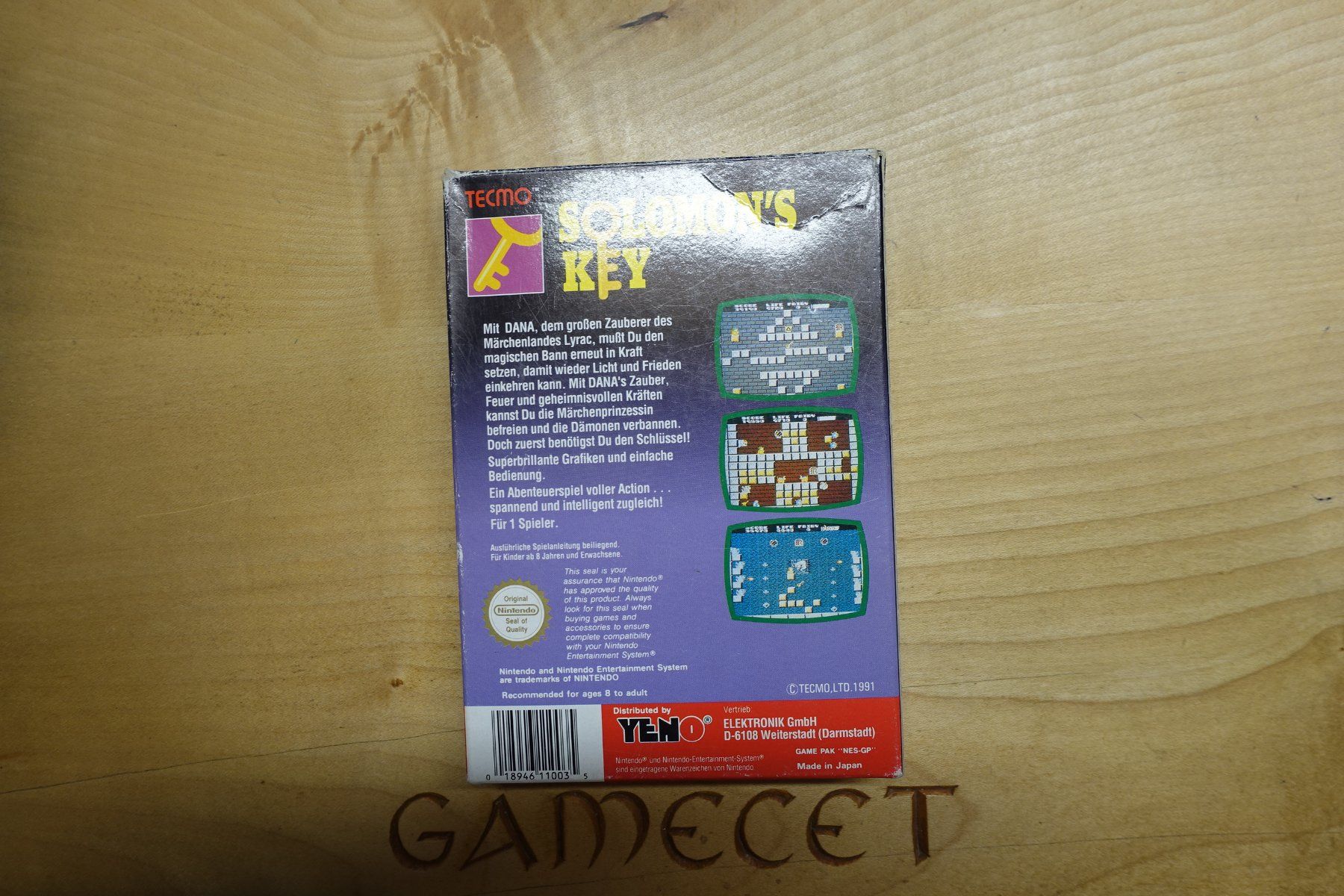 Nintendo Giochi: Solomon's Key – Usato da Steinach venduto da Gamecet 5