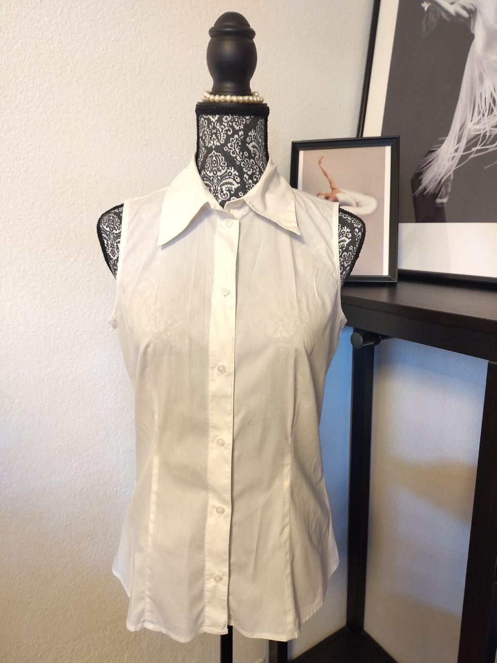 Mexx Camicette: MEXX - Bluse mit Statementkragen, Gr. 36 – Usato da Zollikofen venduto da AliaRuna