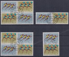 W6) Lot Zusammen, 490 - 491, ET Vollstempel
