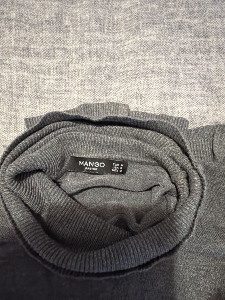 Mango Pullover & Sweatshirts: Pull à col roulé Mango gris taille M en bon état – Gebraucht aus Grabs von DidiPop290 1