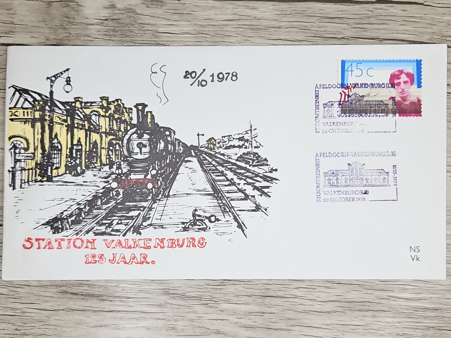 Tutti i francobolli: CL06 Enveloppe + Timbre Pays-Bas 1978 – Usato da Cousset venduto da Patrick_Collections