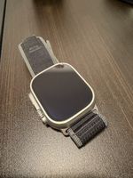 Apple Watch Ultra GPS LTE 49mm Titan-Gehaeuse guter Zustand