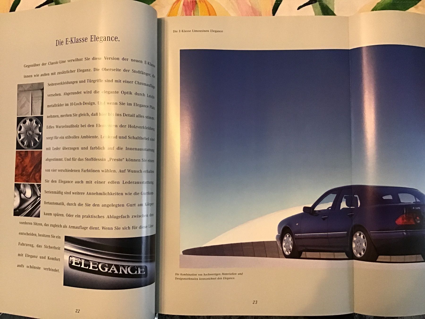Mercedes-Benz Documenti: Mercedes-Benz E-Klasse W 210 August 1995 – Usato da Scherzingen venduto da Starseller62 4