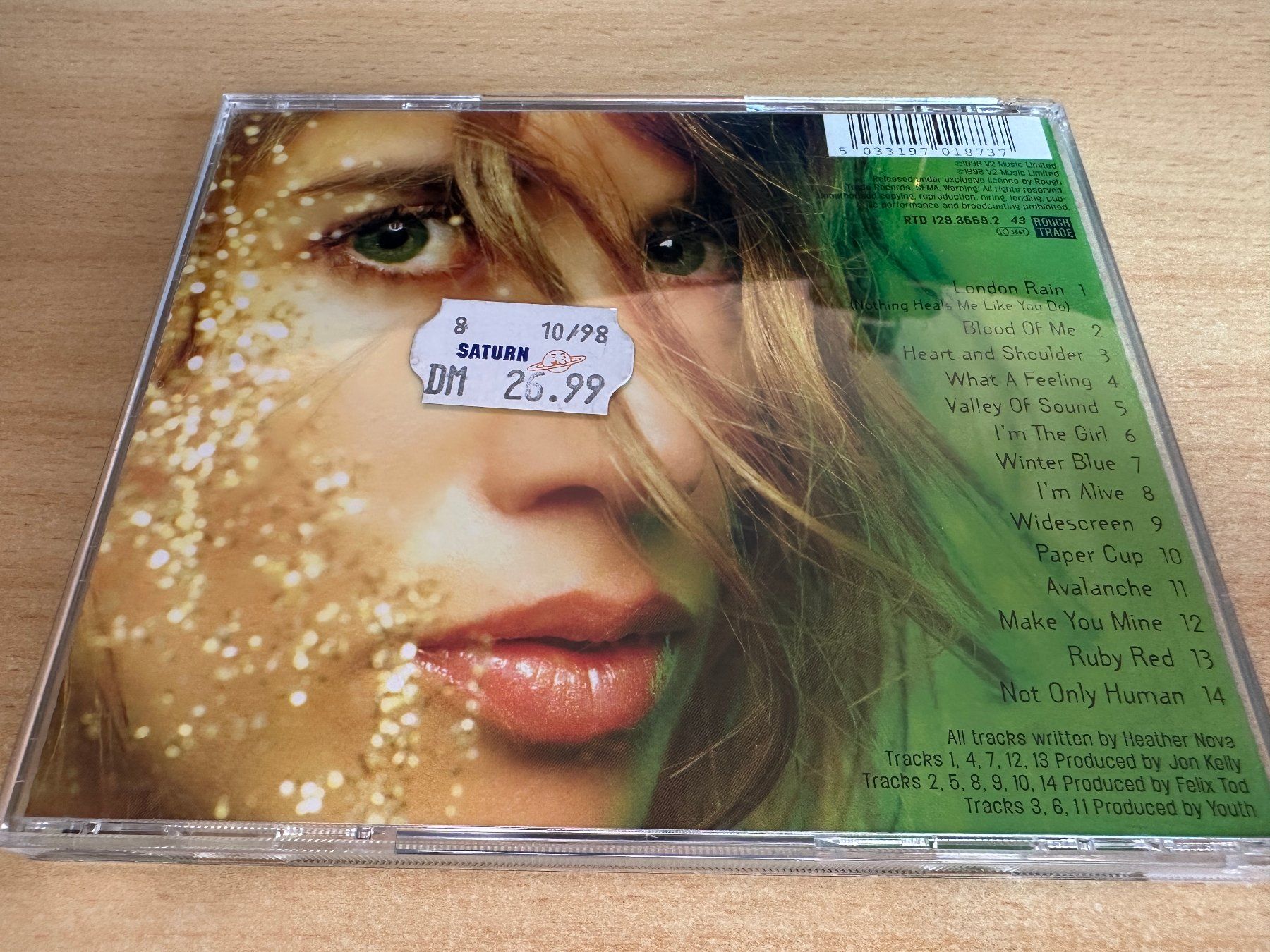 CD: E2 Heather Nova – Siren – Usato da Rikon im Tösstal venduto da Alpenmutz 1