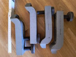 Spannpratzen AMF DIN 6316U 20-22 gebraucht 4 Stück