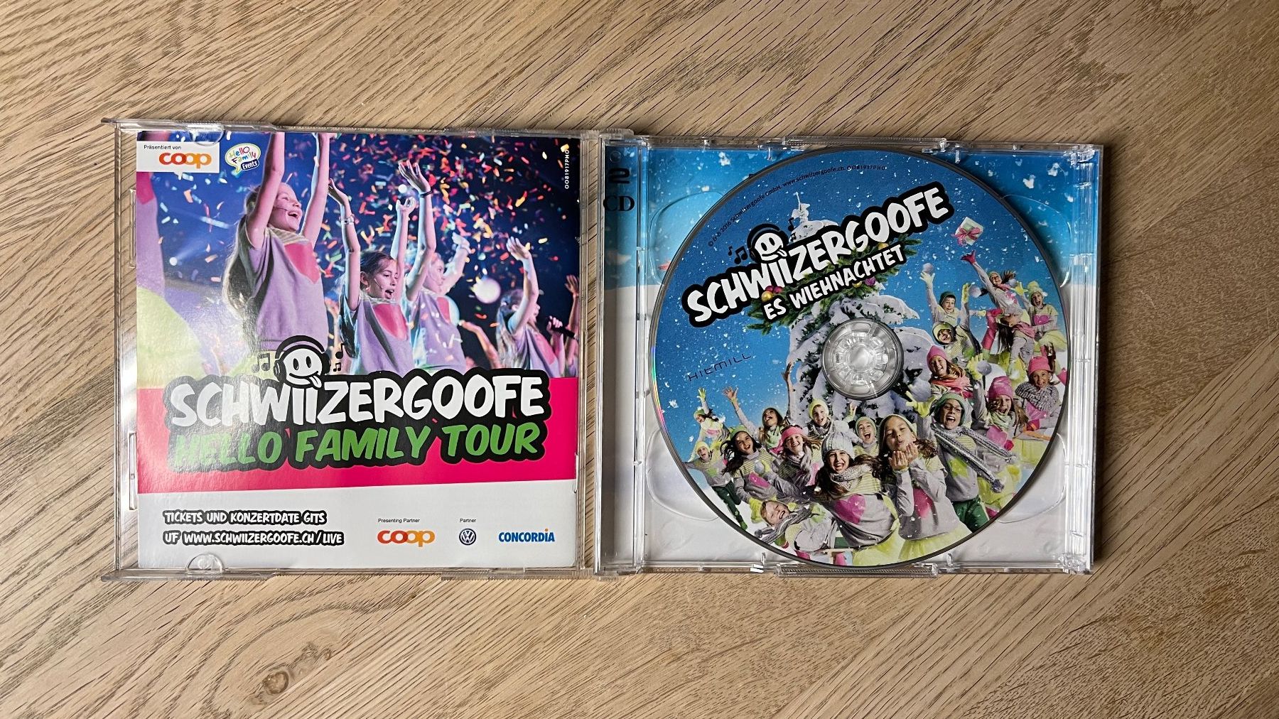 CDs: Schwiizergoofe "Es wiehnachtet" CD – Gebraucht aus Hondrich von Greppen37 1