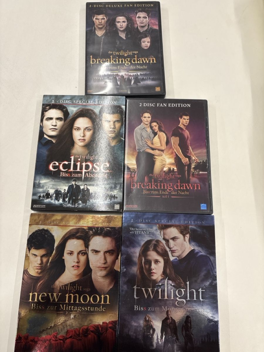 Tous les DVDs: The twilight – D'occasion à ROTHENTHURM par cloedel69