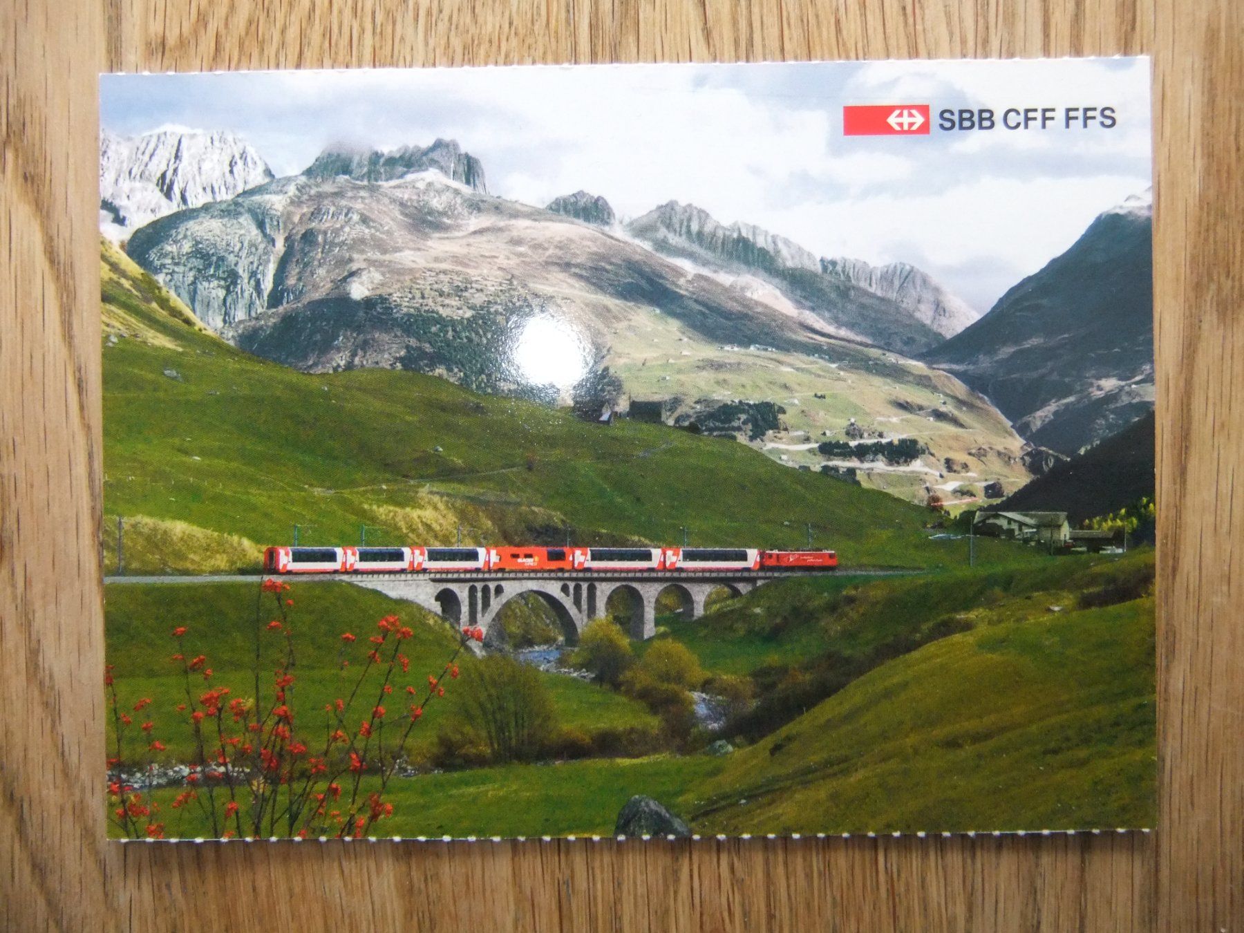 Ansichtskarten: Glacier Express – Gebraucht aus St. Niklaus VS von wunschlos54