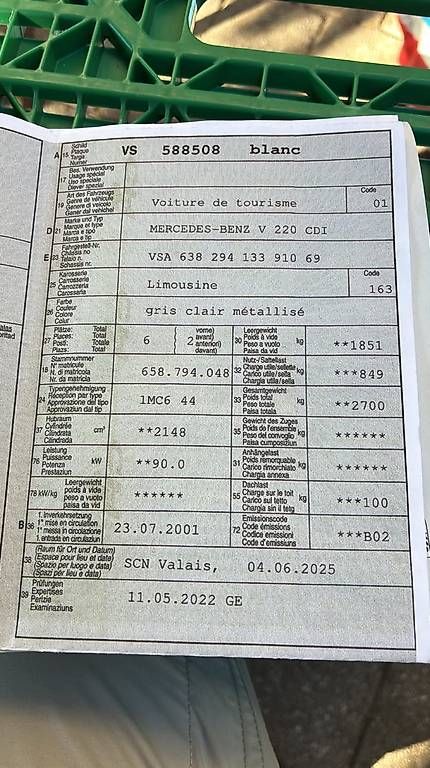 Automobili: Mercedes Vito  – Usato da Châtelaine venduto da Alawa 4