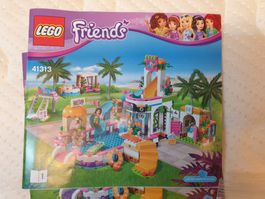 Lego Friends 41313 Heartlake Freibad mit Anleitung